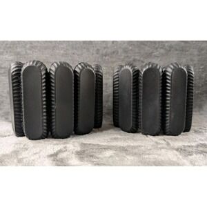 TIMOOU‎ Ankle Weights Set of 2 (1 lb Each) Black Adjustable Strap Workout...